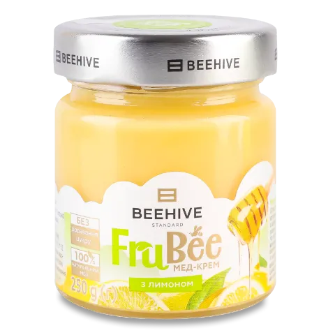 Мед-крем Beehive FruBee з лимоном