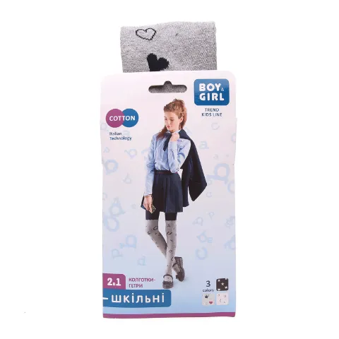 Колготки дит Boy&Girl TightsGaiters heart р152-158