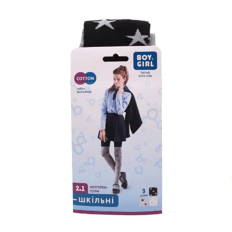Колготки дит Boy&Girl TightsGaiters stars р116-122
