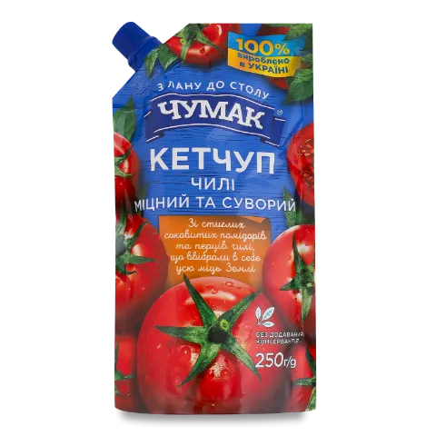 Кетчуп «Чумак» «Чилі» д/п