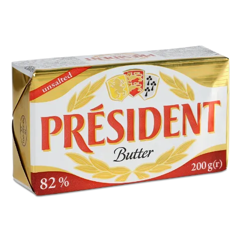 Масло кисловершкове President 82%