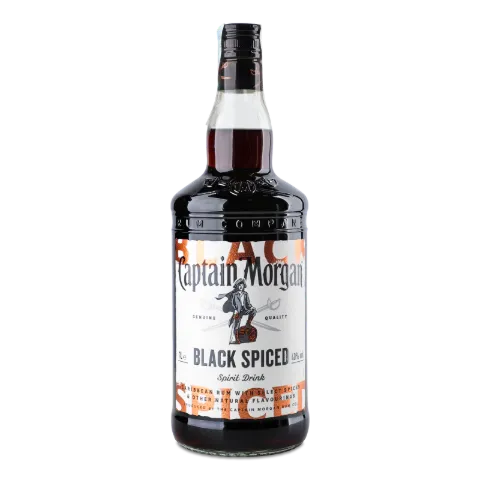 Напиток на основе рома Captain Morgan Black Spiced