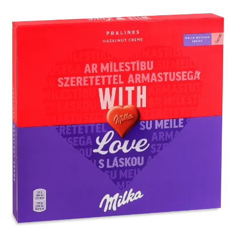 Конфеты Milka из молоч шокол с ореховой начинкой