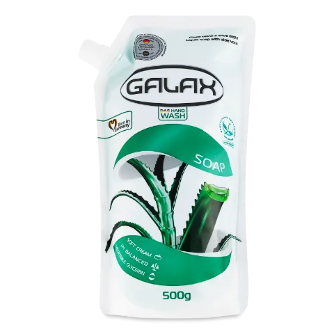 Мыло жидкое Galax с алое вера дойпак