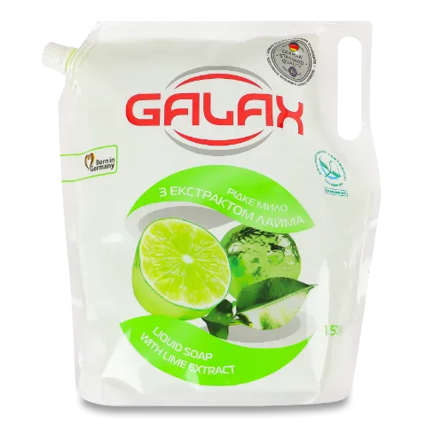 Мило рідке Galax з екстрактом лайма дойпак