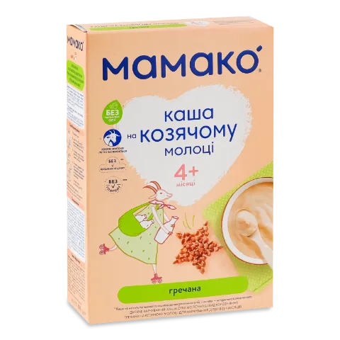 Каша «Мамако» гречана на козячому молоці