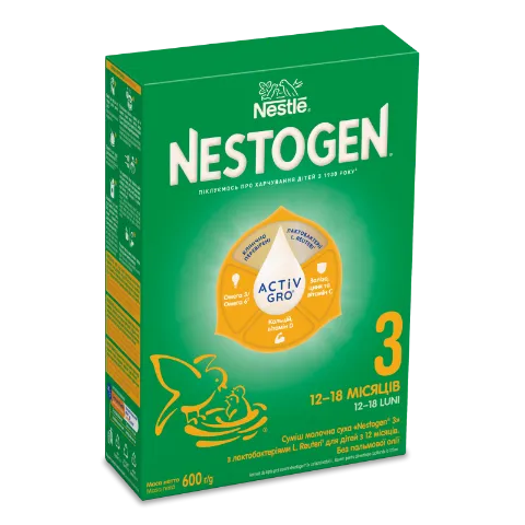 Смесь Nestogen 3 сухая молоч с лактобакт L.Reuteri