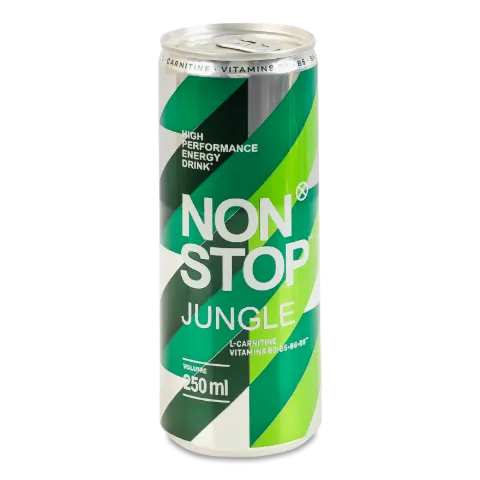 Напій енергетичний Non Stop Jungle Evolution Fresh з/б