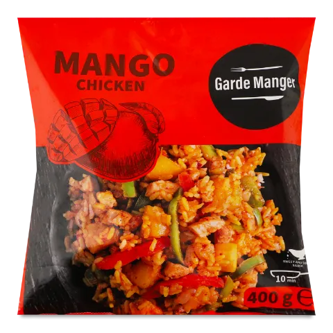 Рис Garde Manger з куркою та манго
