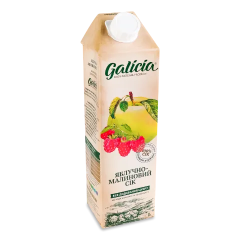 Сік Galicia яблучно-малиновий