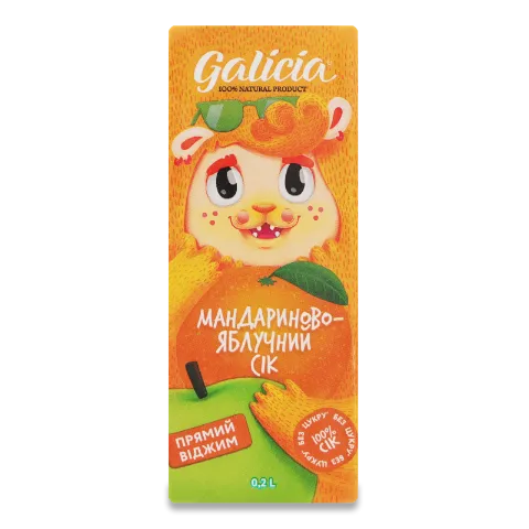 Сік Galicia мандариново-яблучний
