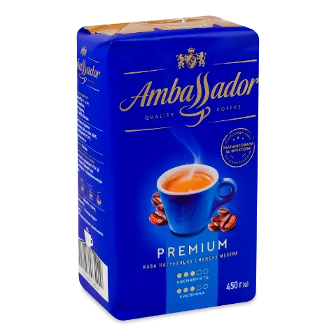 Кофе молотый Ambassador Premium