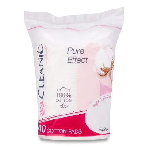 Диски ватные Cleanic косметические овальные