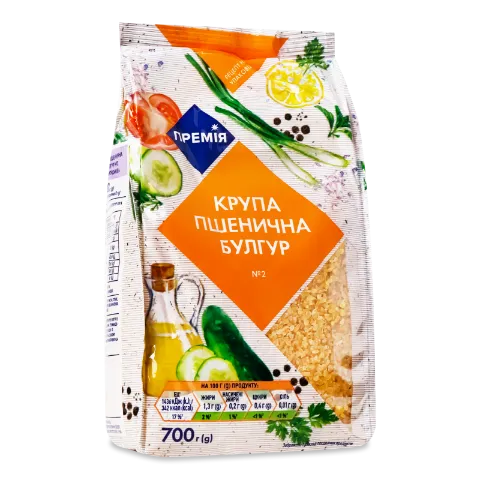 Крупа Премія булгур пшеничная №2 ст