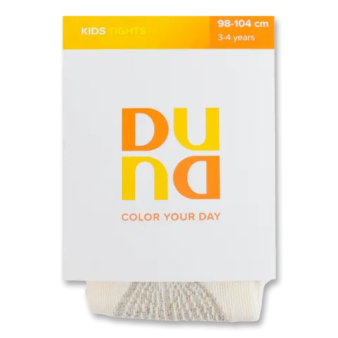 Колготки дитячі Duna 4416 молочний р.98-104