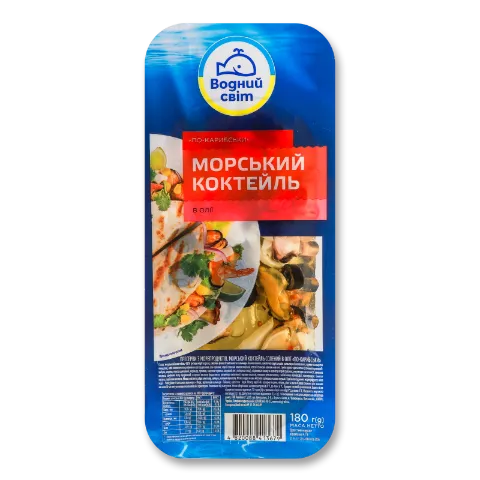 Коктейль морський «Водний світ» «По-карибськи»
