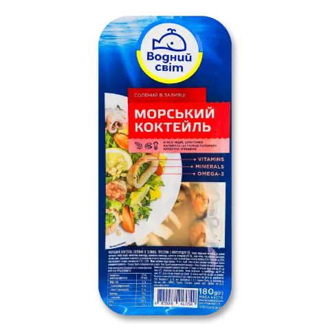 Коктейль морський Водний світ солений в заливці