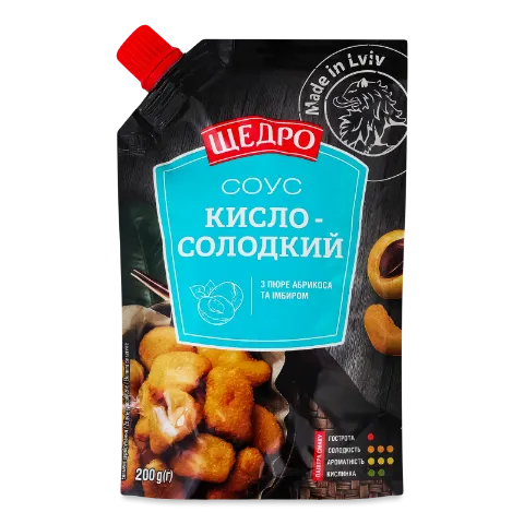 Соус Щедро Кисло-сладкий д/п