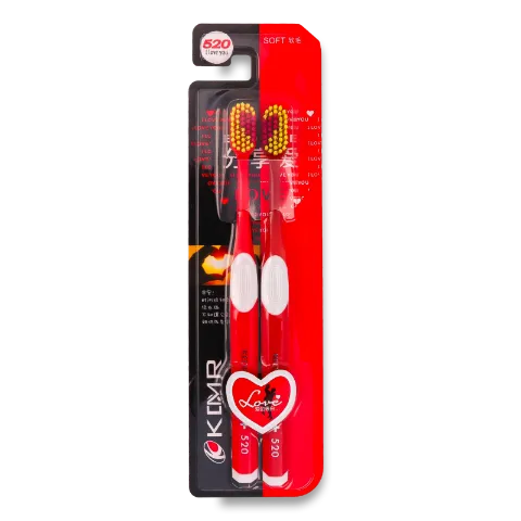 Набор зубных щеток мягких 2шт D1