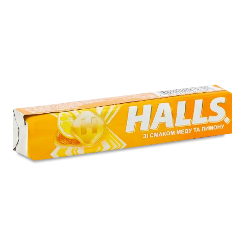 Леденцы Halls со вкусом меда и лимона