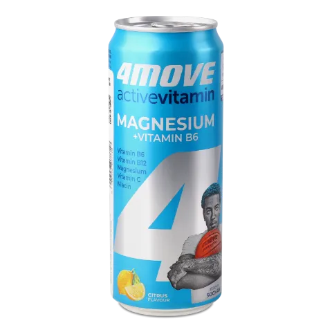 Напій 4move Active magnesium + vitamin негазований безалкогольний з/б