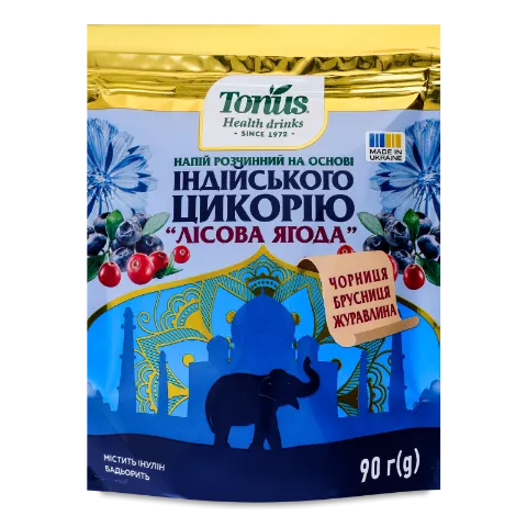 Напій «Тонус» «Лісова ягода» на основі індійського цикорію розчинний