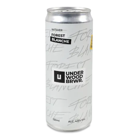 Пиво Underwood Brewery Forest Blanche світ н/ф з/б