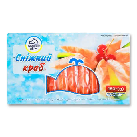Палички крабові «Водний світ» «Сніжний краб»