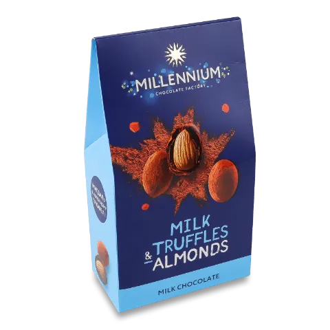 Цукерки Millennium мигдаль в молочному трюфелі