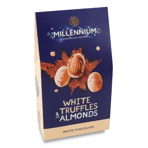 Цукерки Millennium мигдаль в білому трюфелі