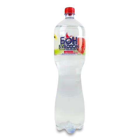 Вода мінеральна Bon Boisson яблуко-полуниця з соком