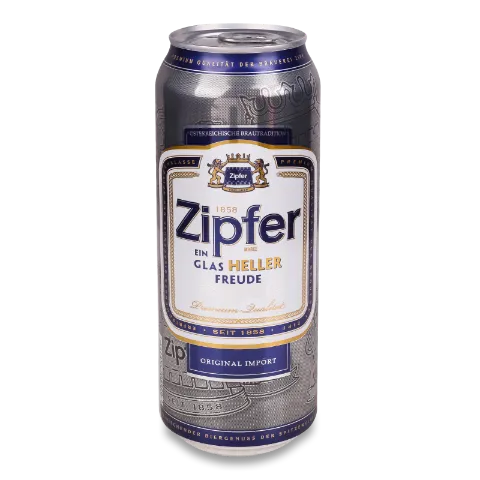 Пиво Zipfer Hell светлое ж/б