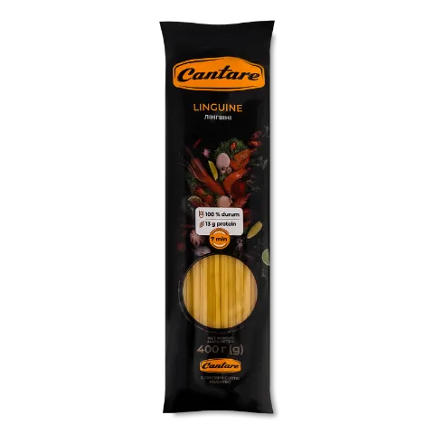 Вироби макаронні Cantare Linguine №30