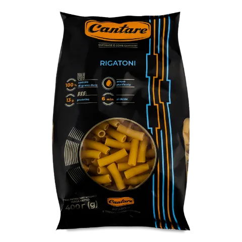 Вироби макаронні Cantare Rigatoni