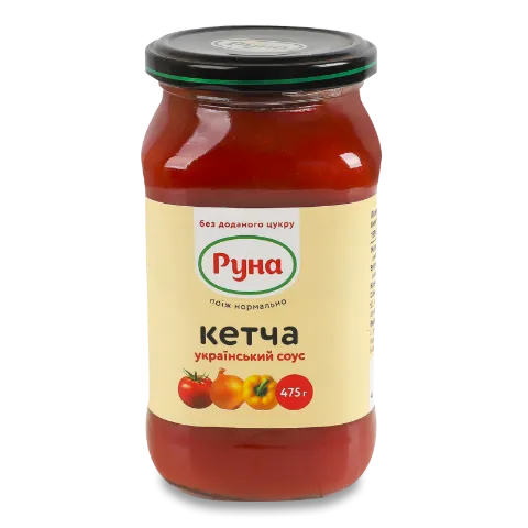 Соус «Руна» «Кетча» зі стевією с/б
