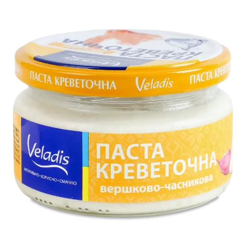 Паста креветкова Veladis вершково-часникова с/б