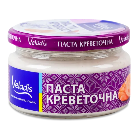 Паста креветочная Veladis класическая с/б