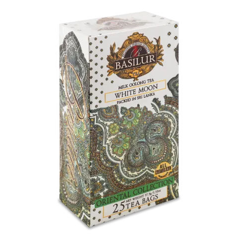 Чай зелений Basilur Oriental White moon улун
