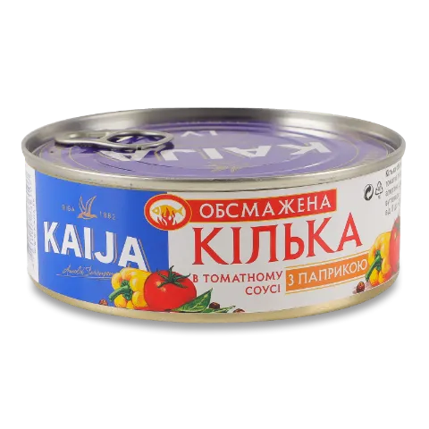 Килька Kaija обжаренная в томатном соус с паприкой