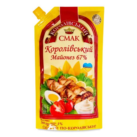 Майонез Королівський смак Королевский 67% д/п