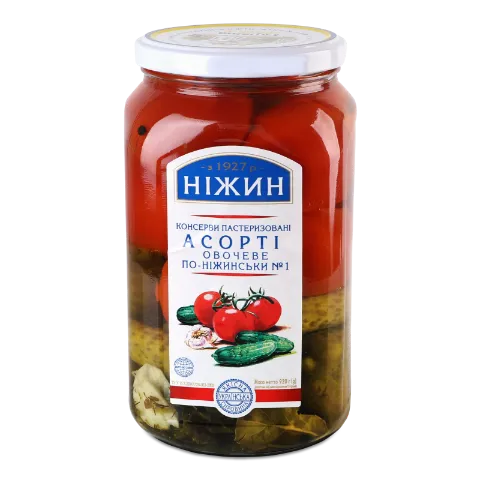 Асорті овочеве «Ніжин» «По-ніжинськи» №1