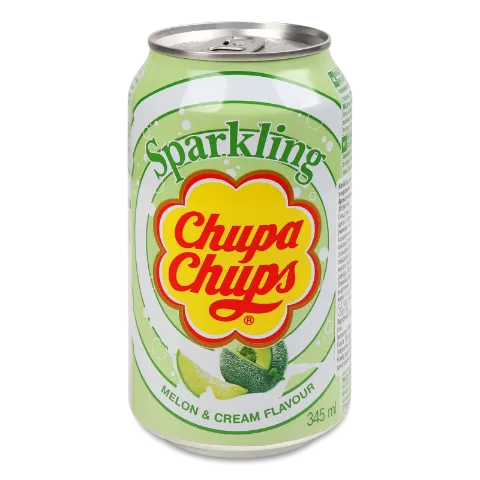 Напиток Chupa Chups дыня со сливками газирован ж/б