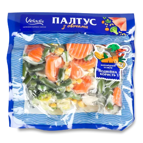Палтус Veladis з овочами морожений