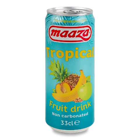 Напій соковий Maaza Тропікал негазований з/б