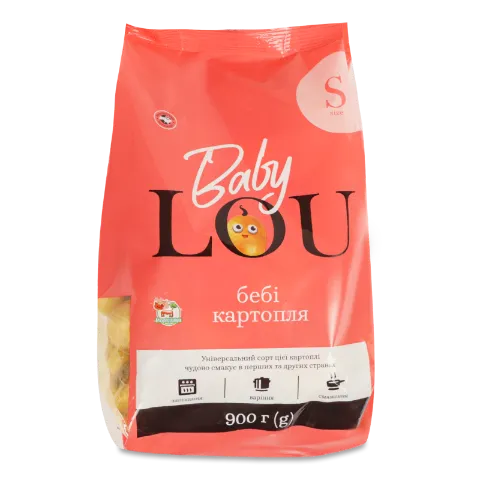 Картопля Baby LOU свіжа мита size S