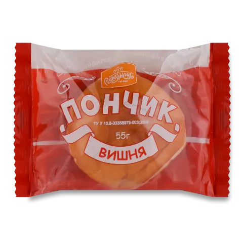 Пончик «Рум'янець» «Вишневий»