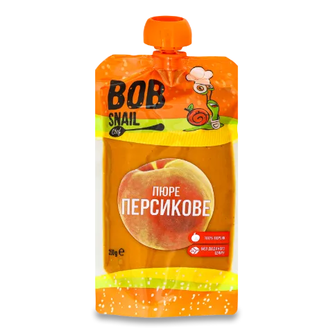 Пюре Bob Snail персикове