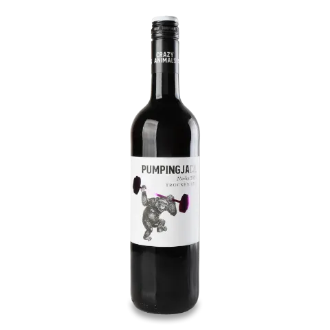 Вино Crazy Animals Pumping Jack Merlot
