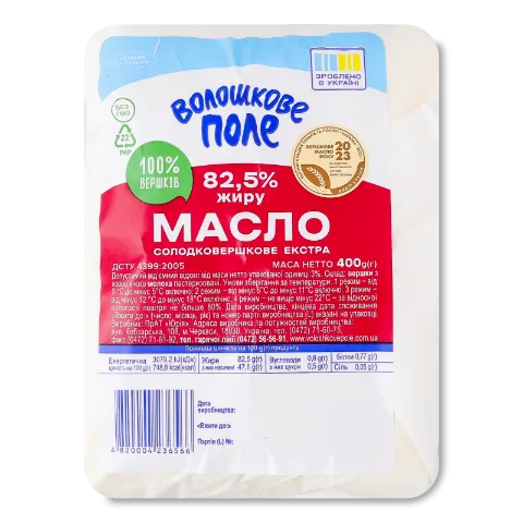 Масло Волошкове поле екстра 82,5%