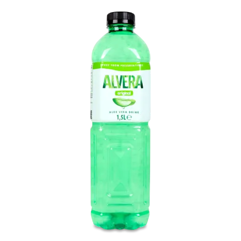 Напій Alvera Класік зі шматочками алоє 6% В*